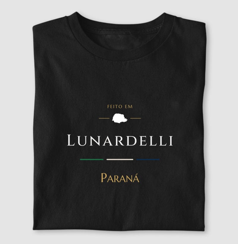 Camiseta Feito em de Lunardelli