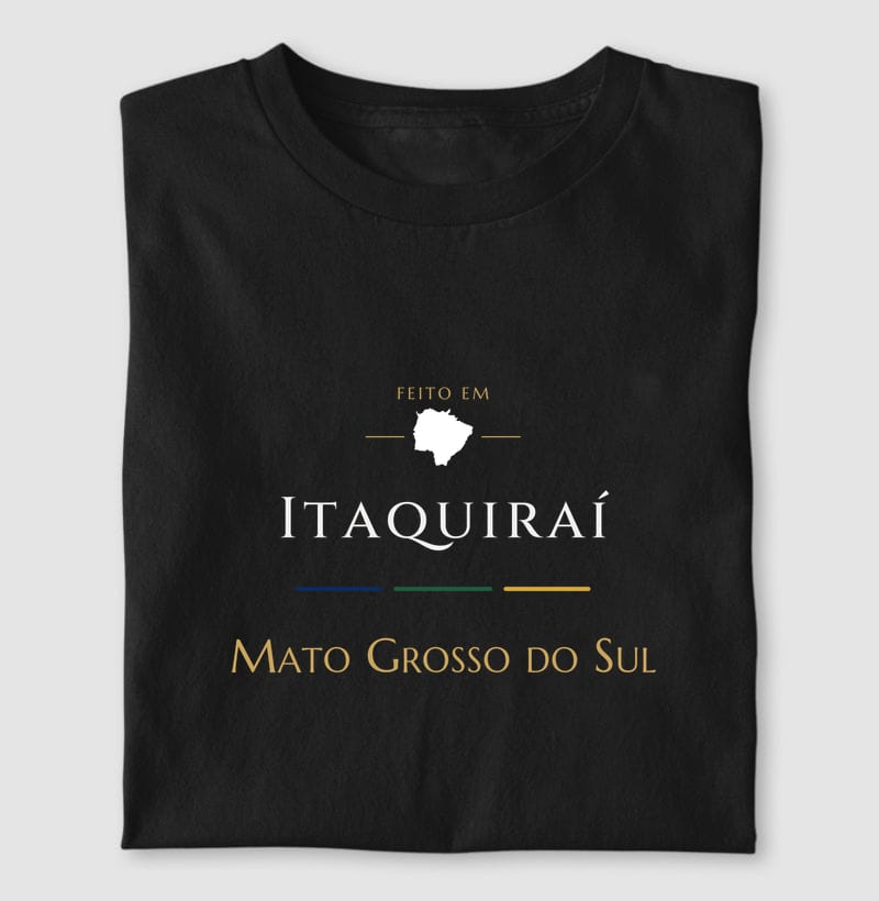 Camiseta Feito em de Itaquiraí