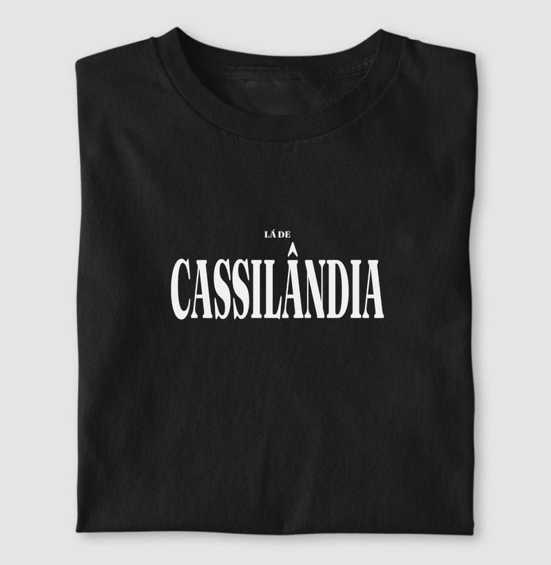 Camiseta Tipografia de Cassilândia