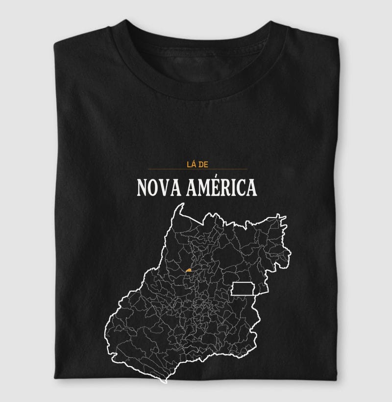Camiseta Território de Nova América