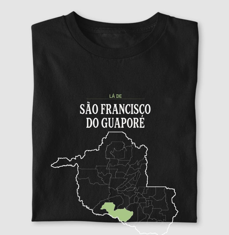 Camiseta Território de São Francisco do Guaporé