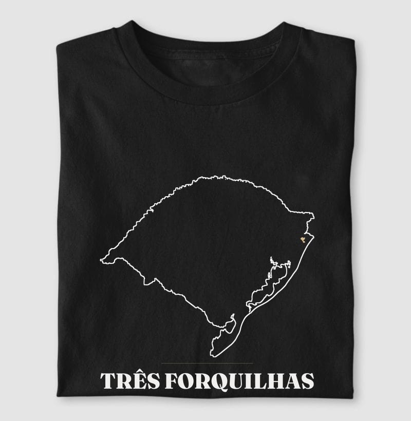 Camiseta Traço de Três Forquilhas