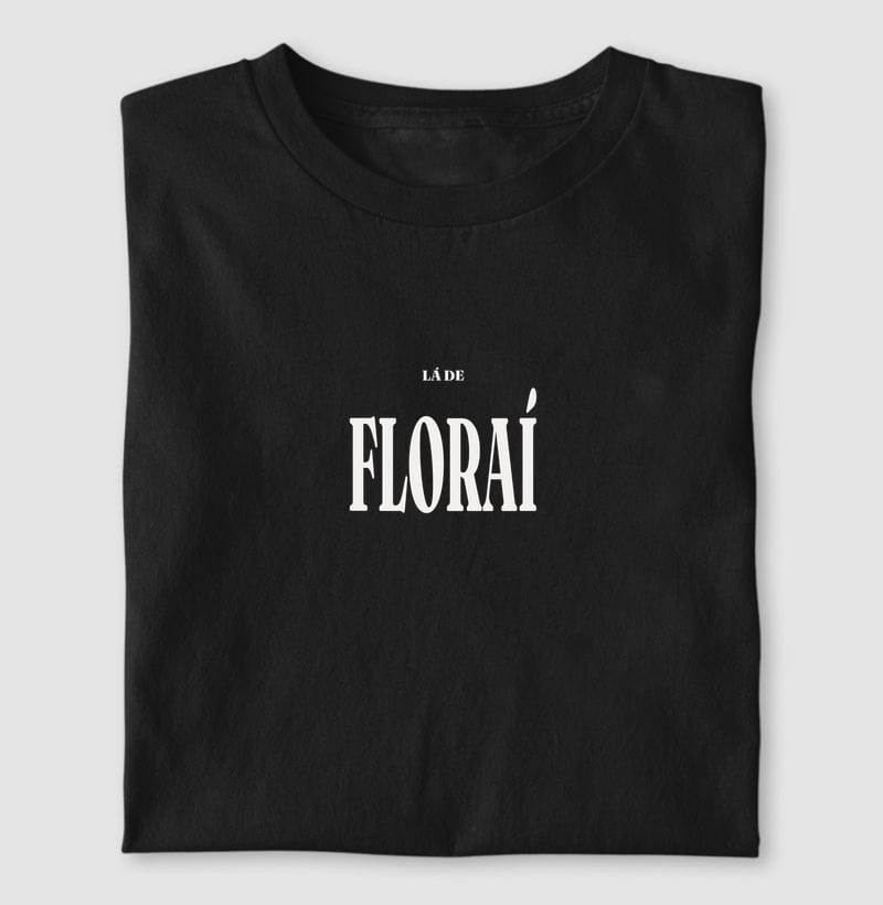 Camiseta Tipografia de Floraí