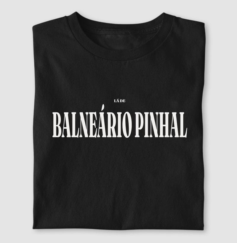 Camiseta Tipografia de Balneário Pinhal