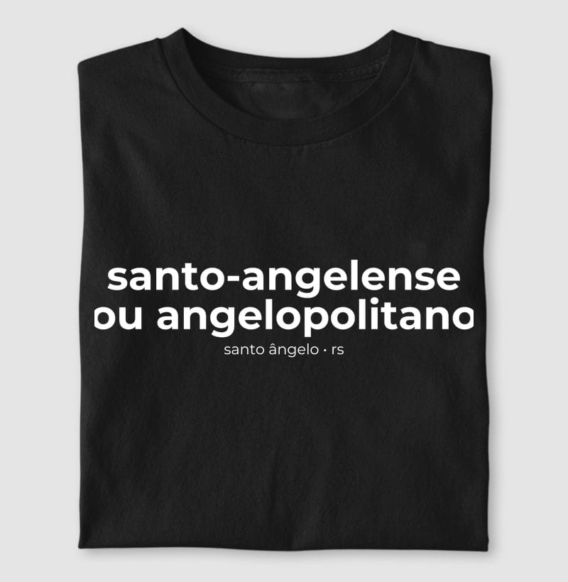 Camiseta Gentílico de Santo Ângelo