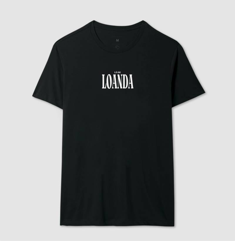 Camiseta Tipografia de Loanda