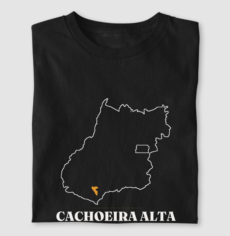 Camiseta Traço de Cachoeira Alta
