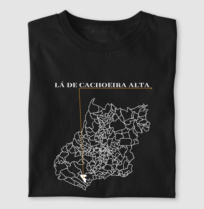 Camiseta Ponto de Origem de Cachoeira Alta