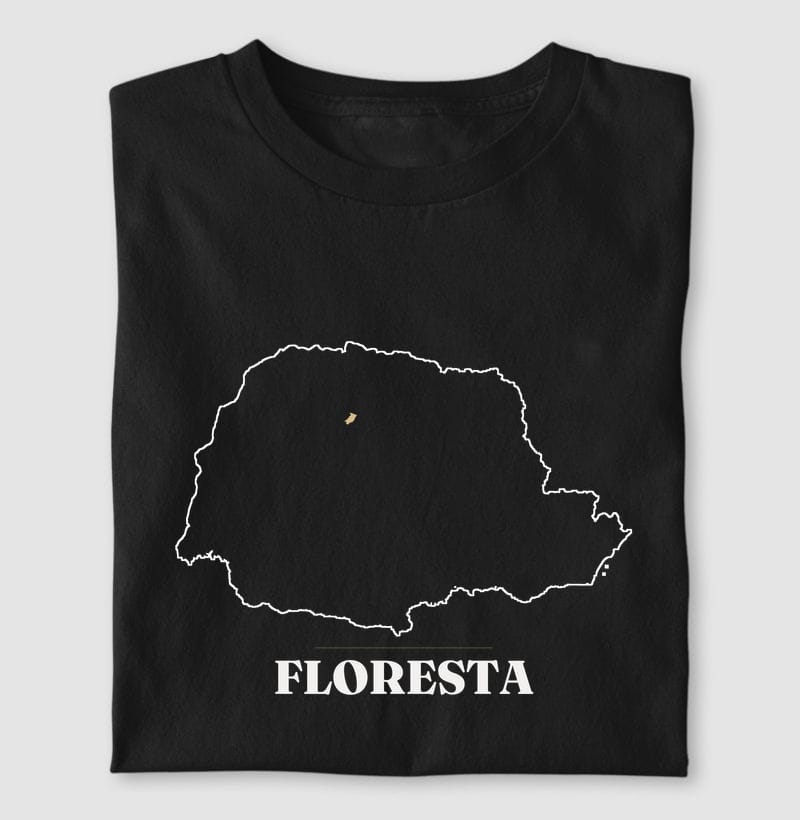 Camiseta Traço de Floresta