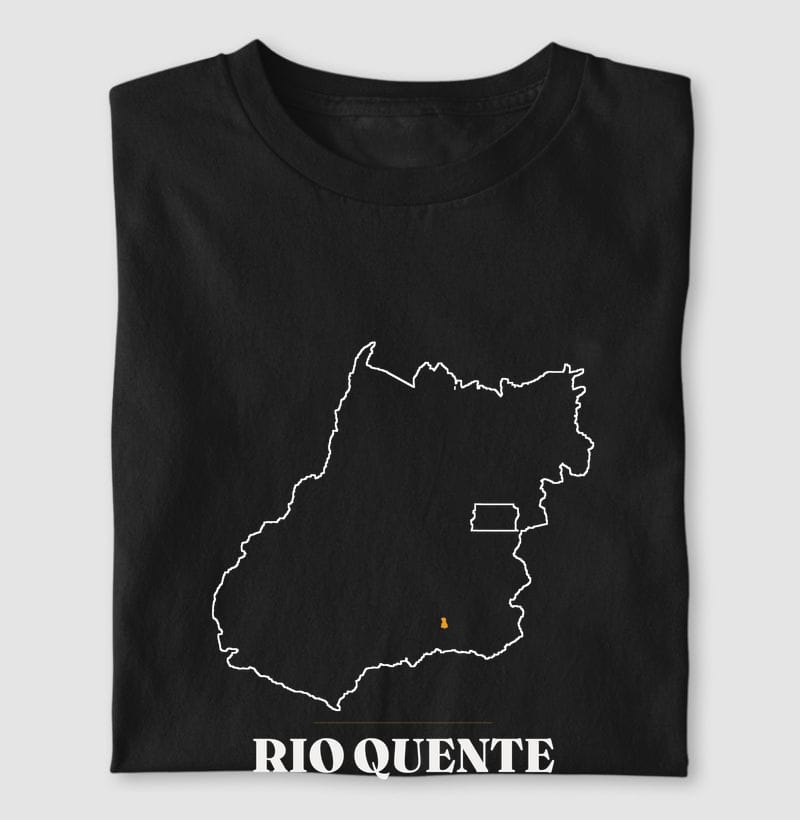 Camiseta Traço de Rio Quente
