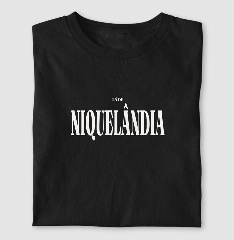 Camiseta Tipografia de Niquelândia