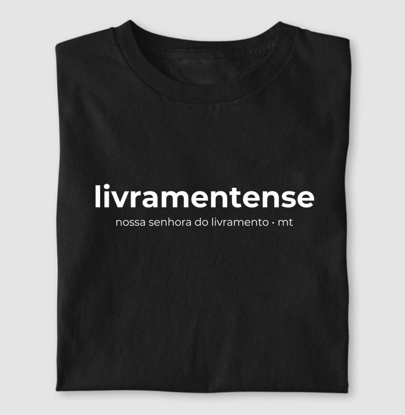 Camiseta Gentílico de Nossa Senhora do Livramento