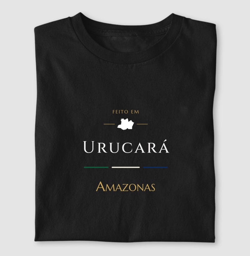 Camiseta Feito em de Urucará