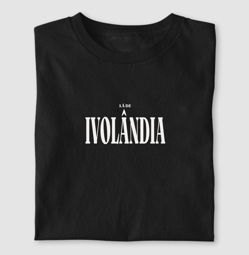 Camiseta Tipografia de Ivolândia