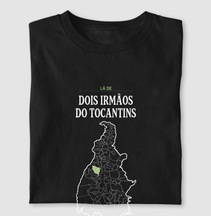 Camiseta Território de Dois Irmãos do Tocantins