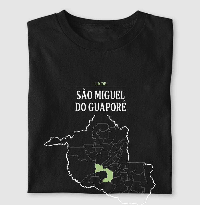 Camiseta Território de São Miguel do Guaporé