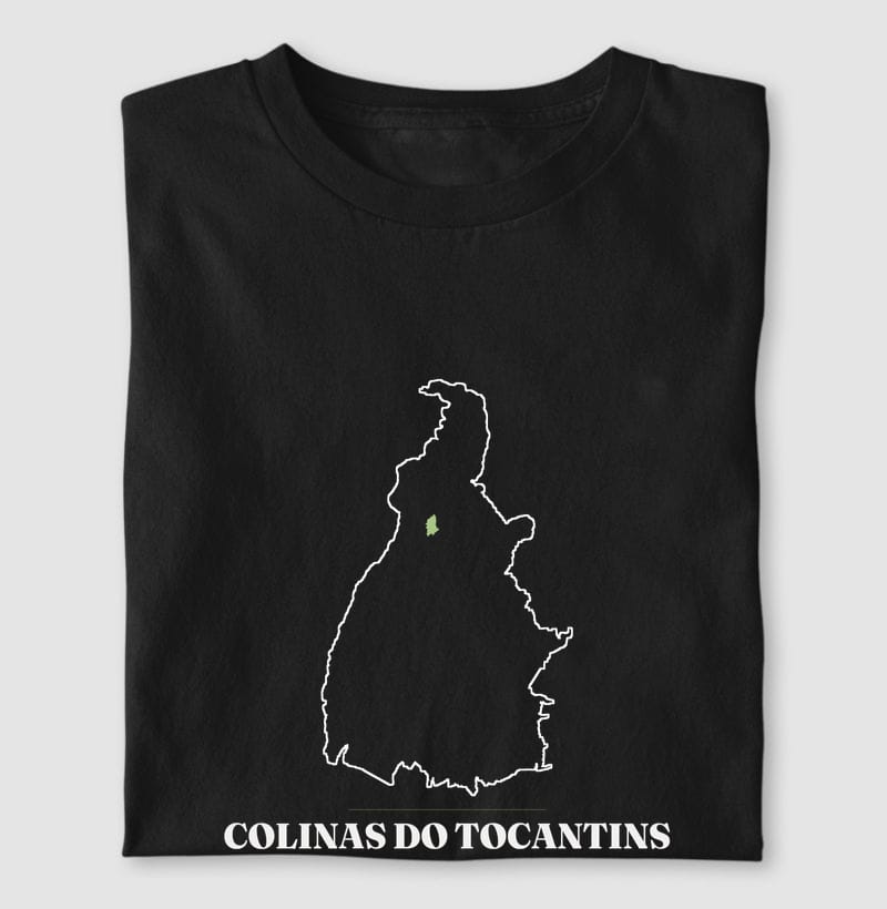 Camiseta Traço de Colinas do Tocantins
