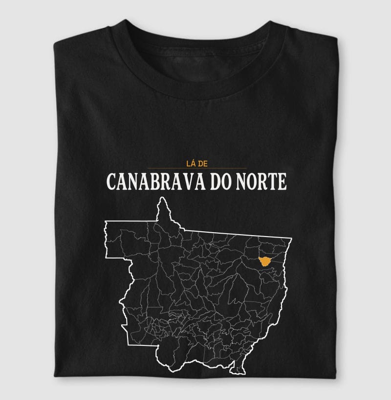 Camiseta Território de Canabrava do Norte