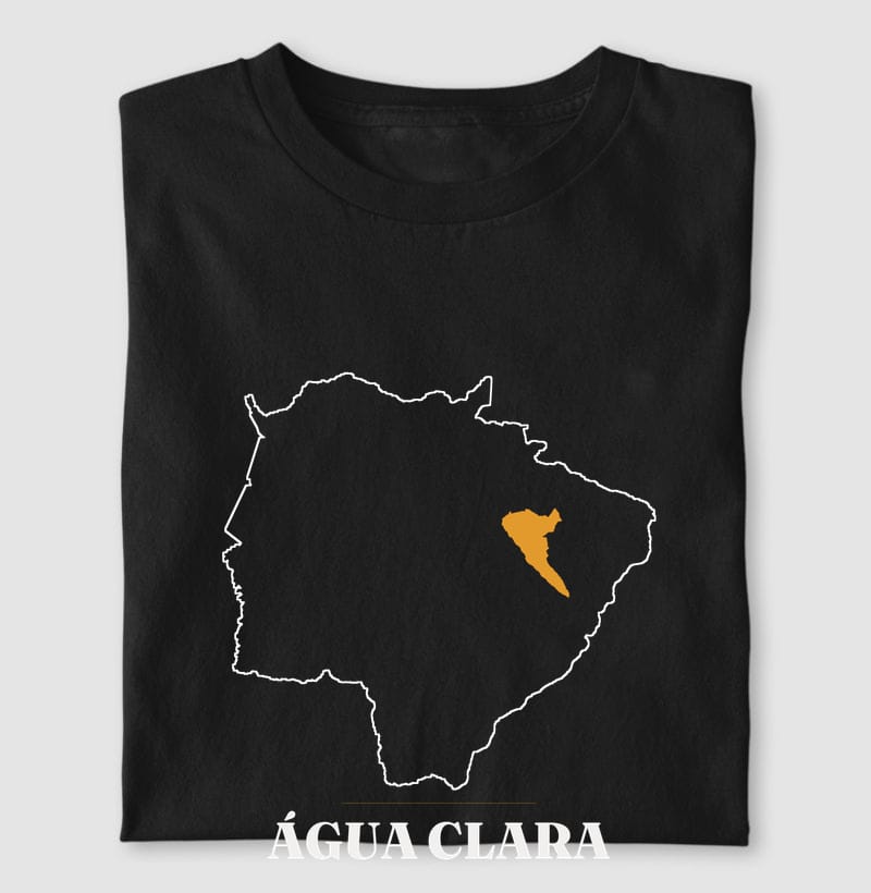 Camiseta Traço de Água Clara