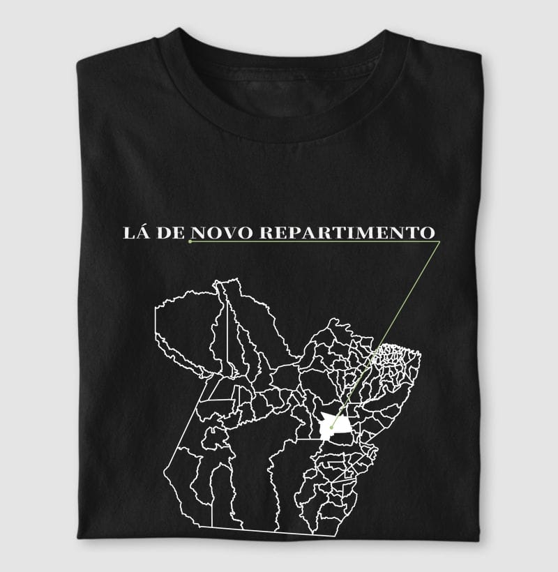 Camiseta Ponto de Origem de Novo Repartimento