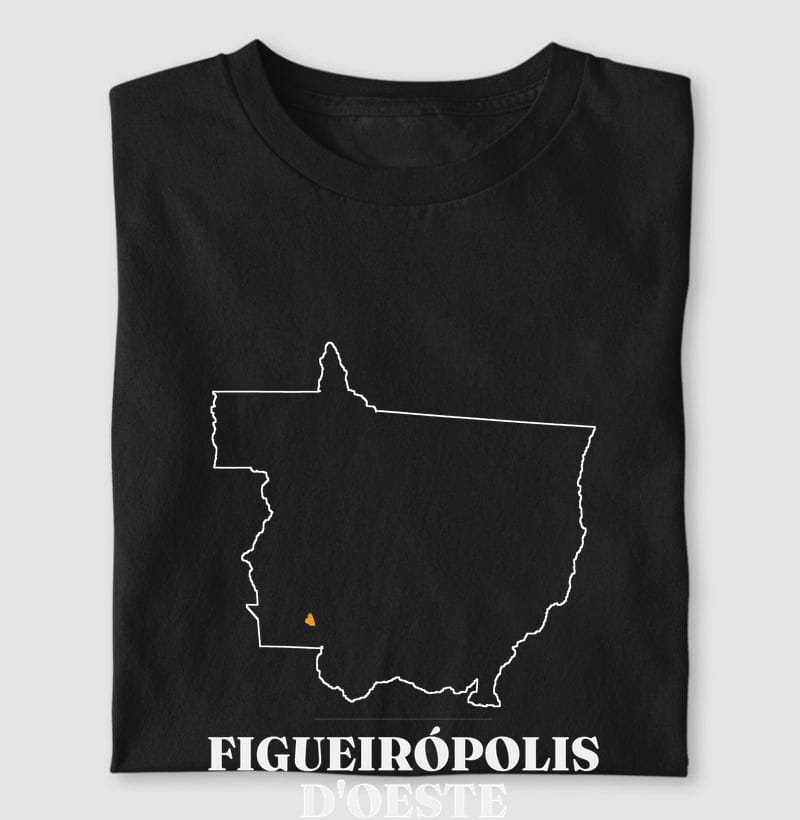 Camiseta Traço de Figueirópolis D'Oeste