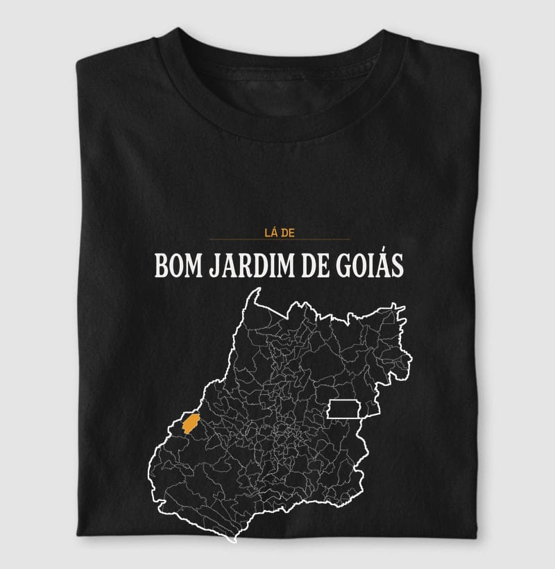 Camiseta Território de Bom Jardim de Goiás