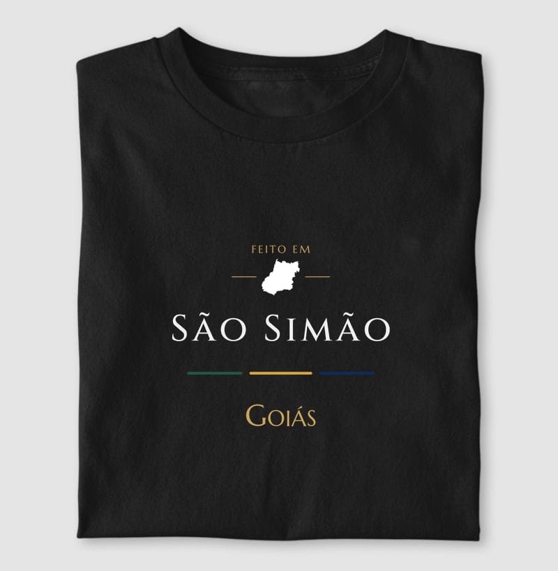 Camiseta Feito em de São Simão