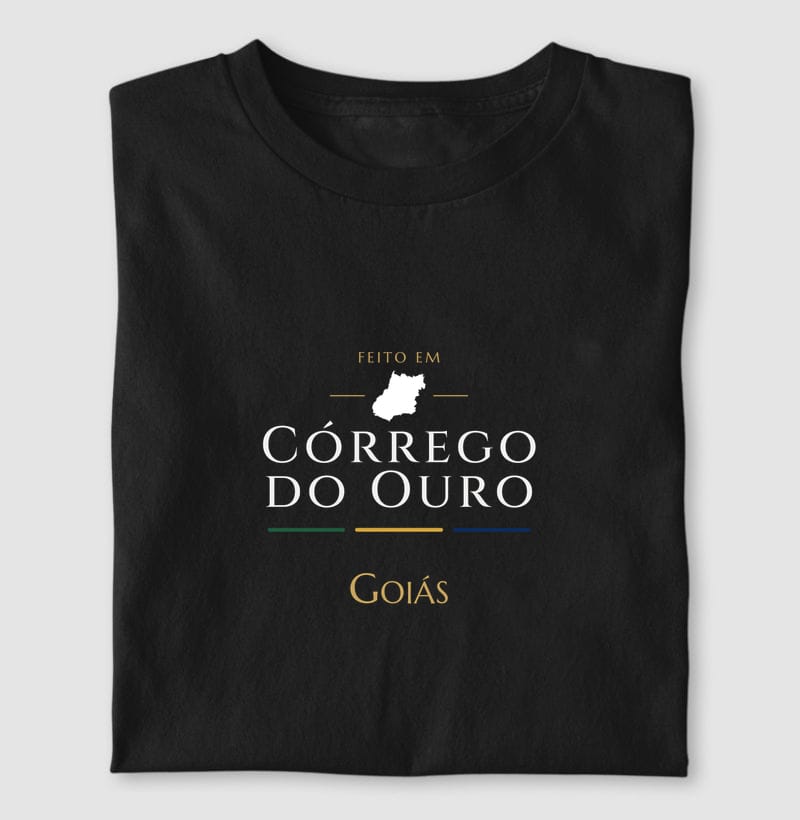 Feito em, Córrego do Ouro · GO