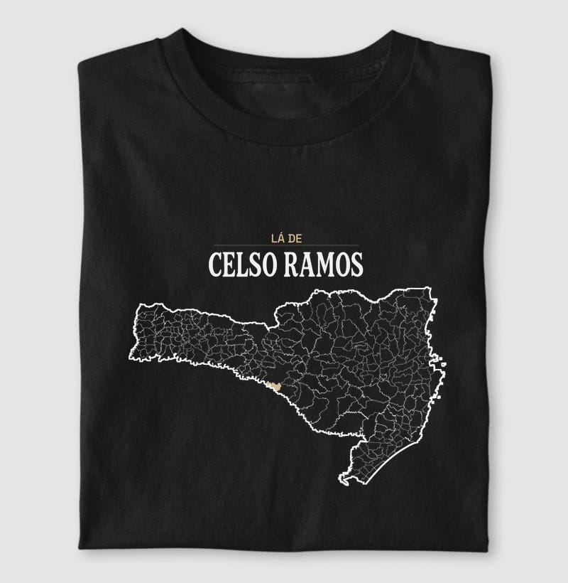 Camiseta Território de Celso Ramos