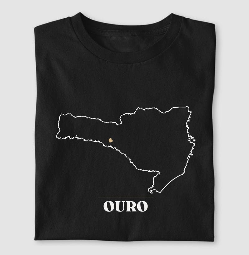 Camiseta Traço de Ouro