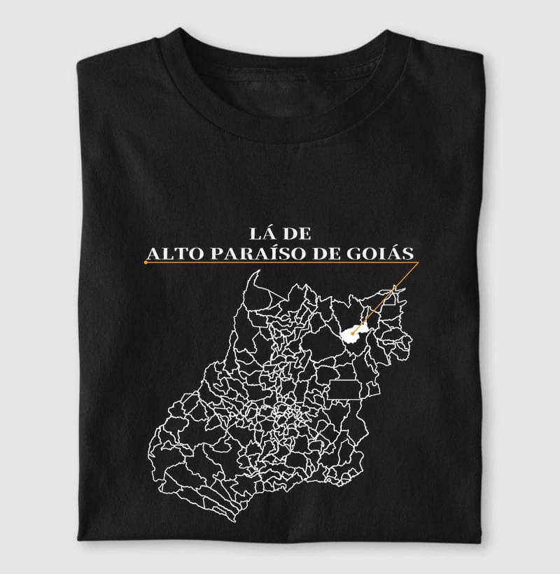 Camiseta Ponto de Origem de Alto Paraíso de Goiás