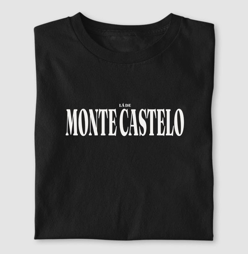 Camiseta Tipografia de Monte Castelo
