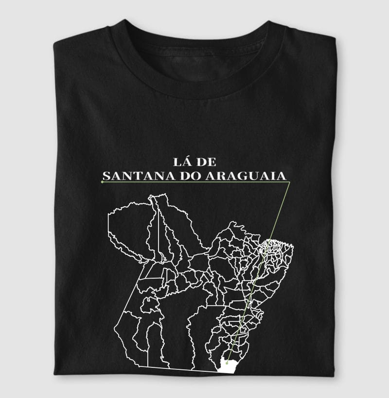 Camiseta Ponto de Origem de Santana do Araguaia