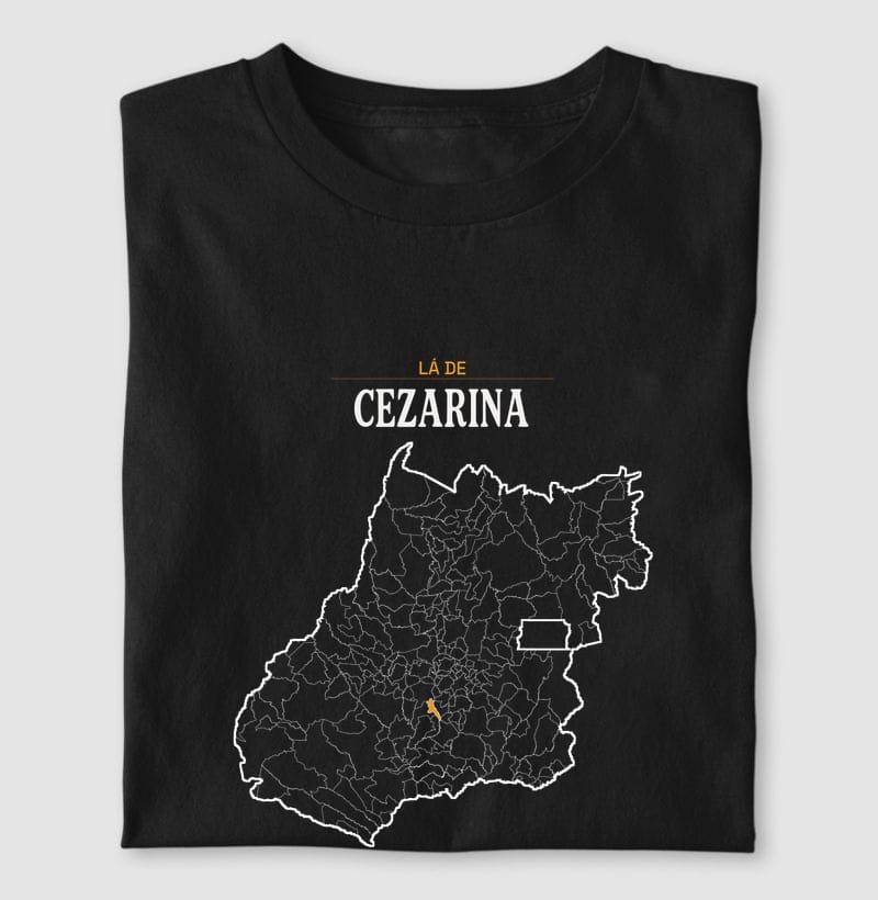 Camiseta Território de Cezarina
