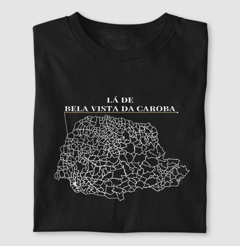 Camiseta Ponto de Origem de Bela Vista da Caroba