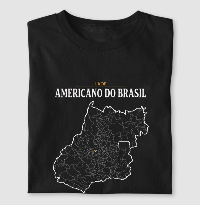 Camiseta Território de Americano do Brasil