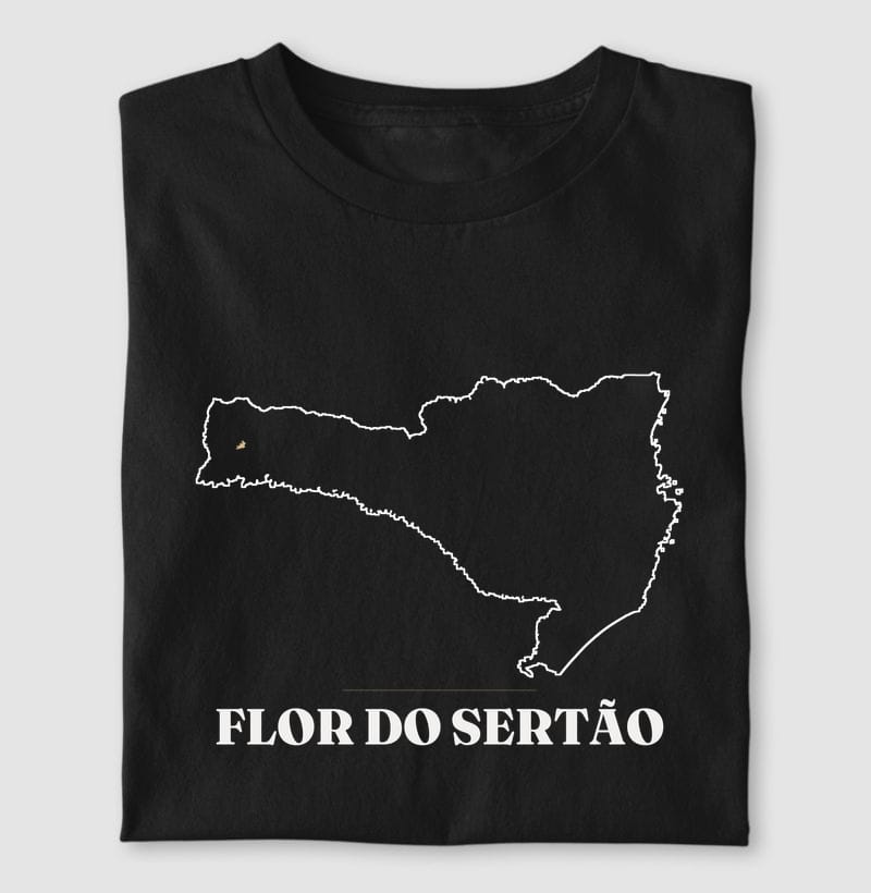 Camiseta Traço de Flor do Sertão