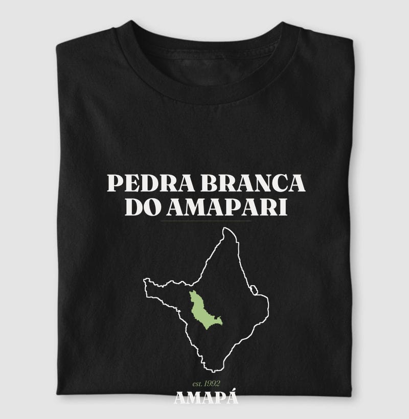 Camiseta Legado de Pedra Branca do Amapari