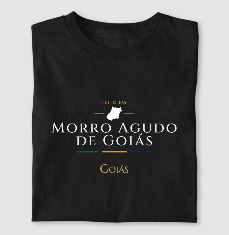 Feito em, Morro Agudo de Goiás · GO