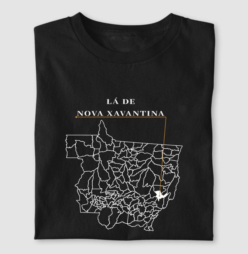 Camiseta Ponto de Origem de Nova Xavantina