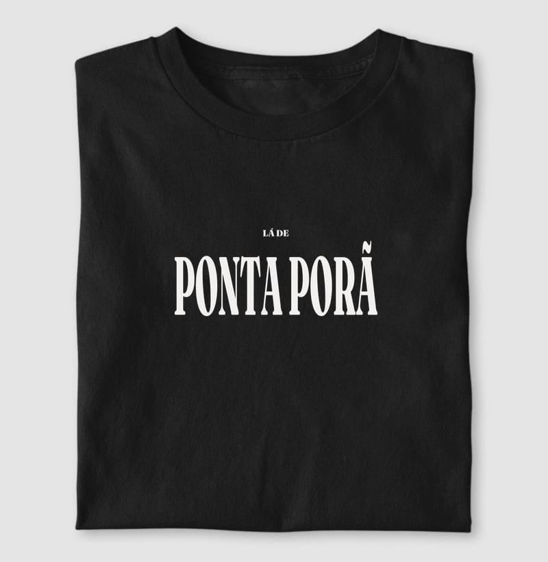Camiseta Tipografia de Ponta Porã