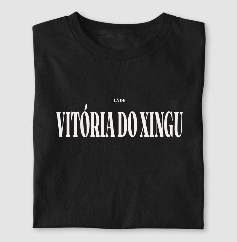 Camiseta Tipografia de Vitória do Xingu