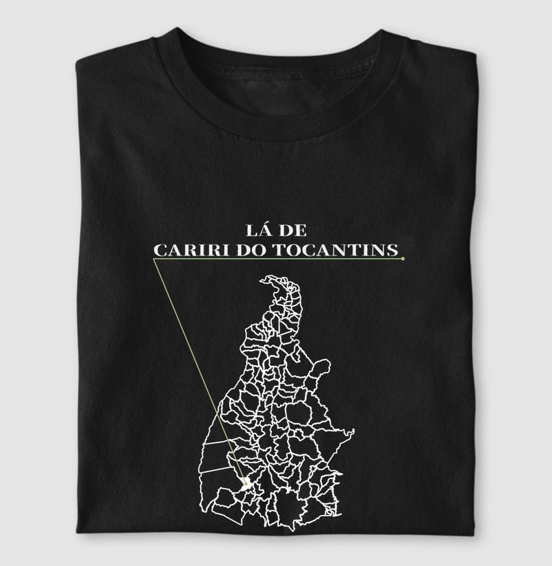 Camiseta Ponto de Origem de Cariri do Tocantins