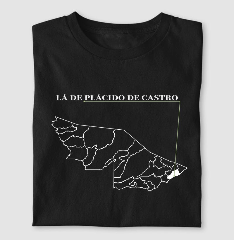 Camiseta Ponto de Origem de Plácido de Castro