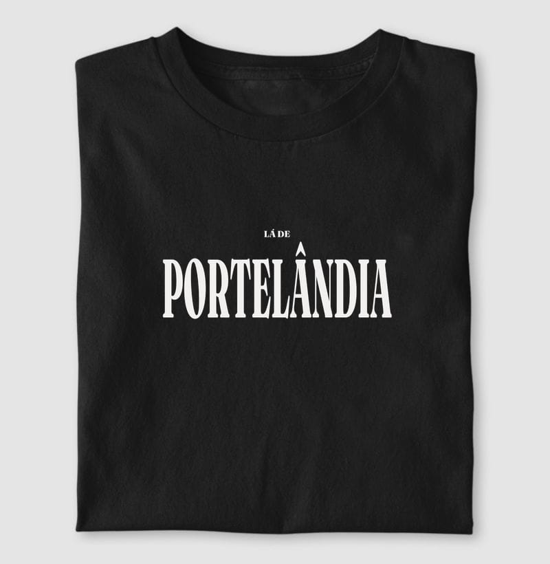 Camiseta Tipografia de Portelândia