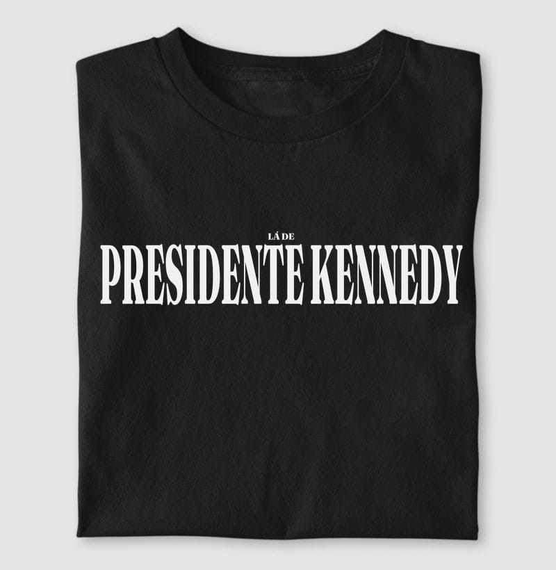 Camiseta Tipografia de Presidente Kennedy