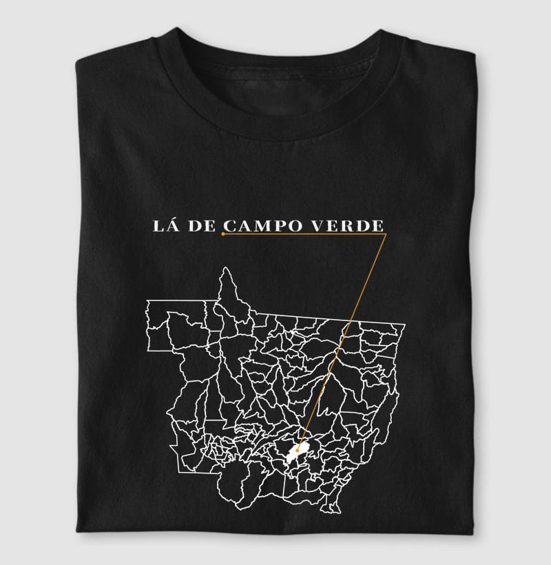 Camiseta Ponto de Origem de Campo Verde