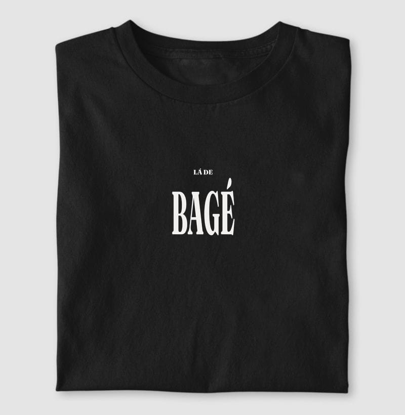 Camiseta Tipografia de Bagé