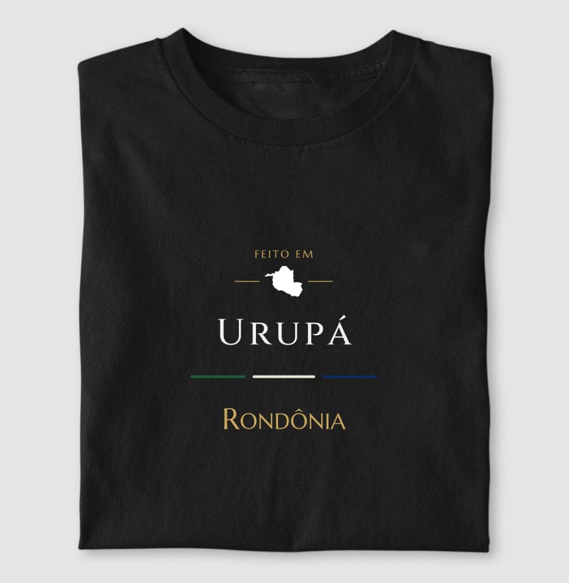 Feito em, Urupá · RO