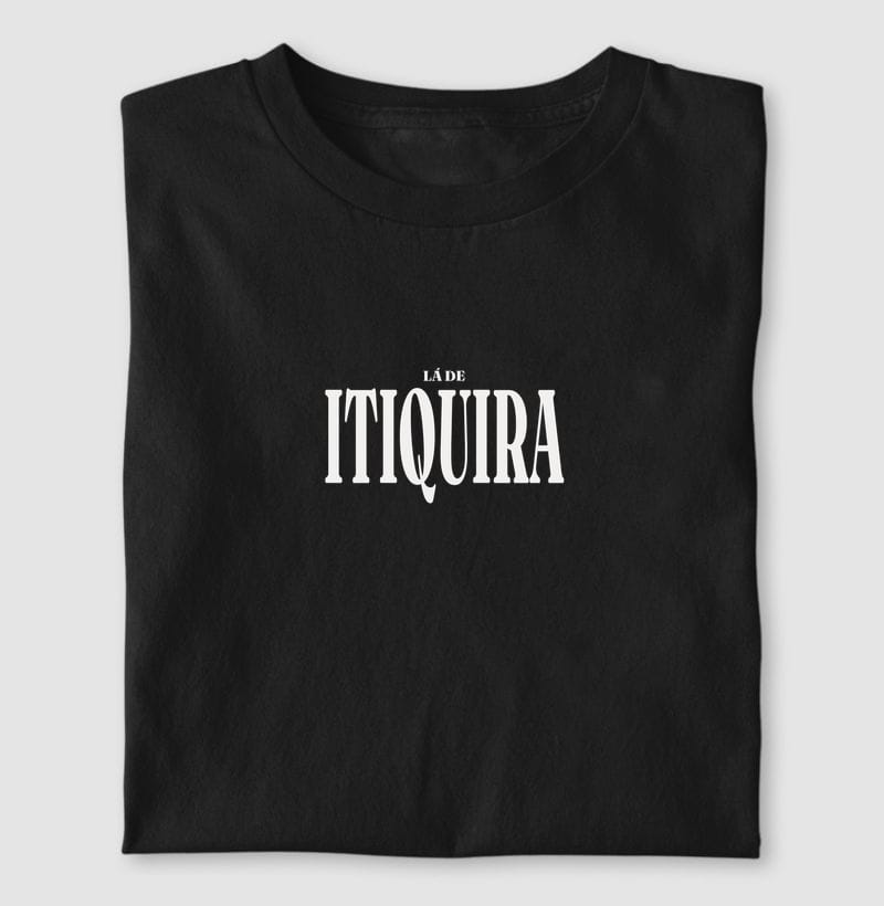 Camiseta Tipografia de Itiquira